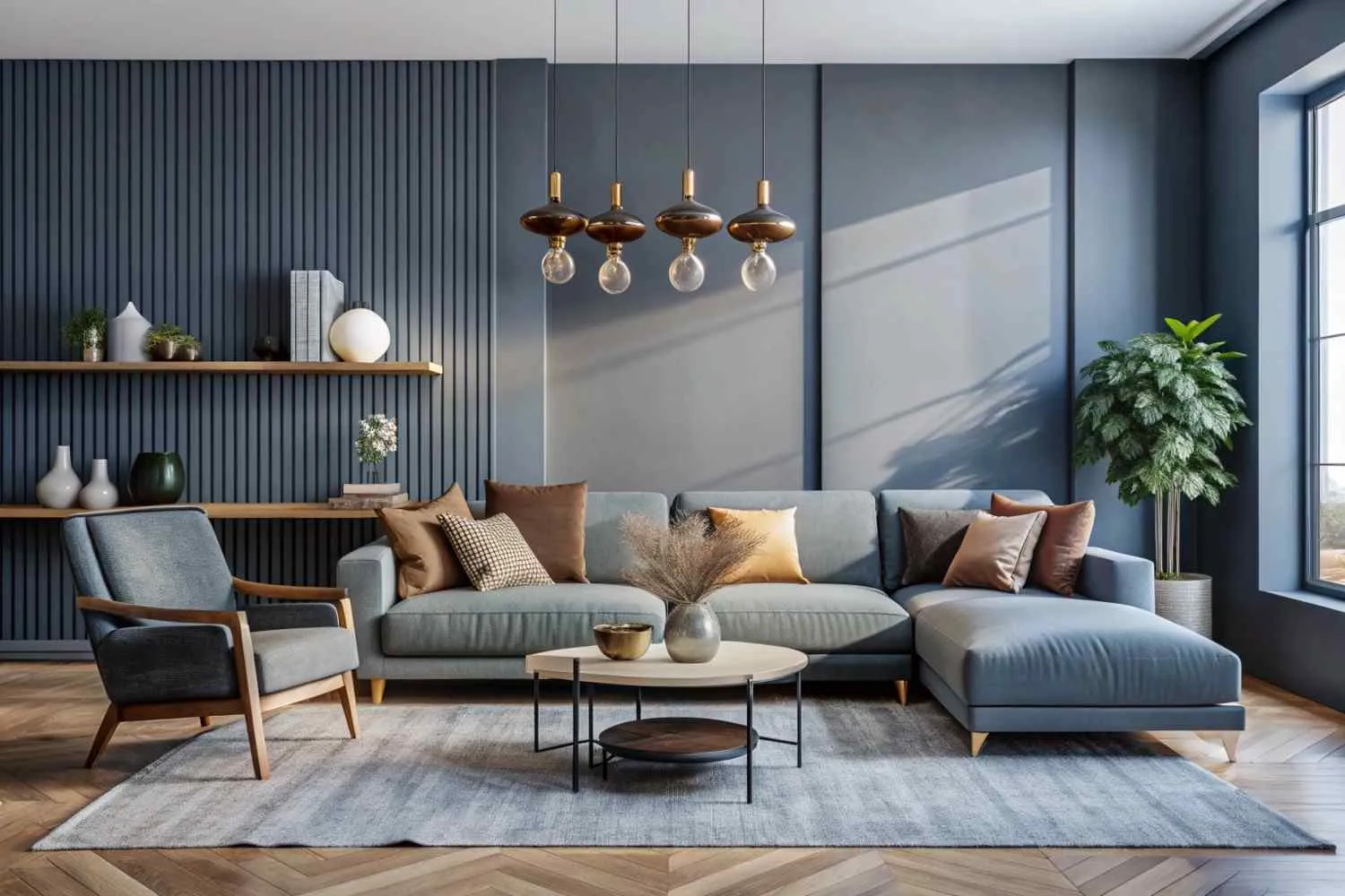 Belongings inside a cozy home